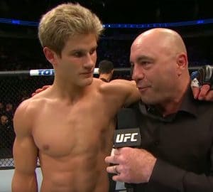 Sage Northcutt Show His Muscular Upper Body After UFC Fight